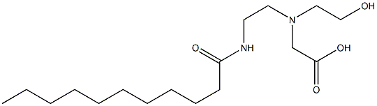 N-(2-Hydroxyethyl)-N-[2-(undecanoylamino)ethyl]aminoacetic acid