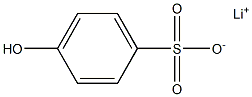 4-Hydroxybenzenesulfonic acid lithium salt,,结构式