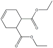 4-Cyclohexene-1,2-dicarboxylic acid diethyl ester,,结构式