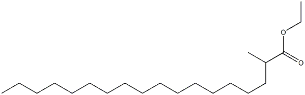 2-Methyloctadecanoic acid ethyl ester Structure