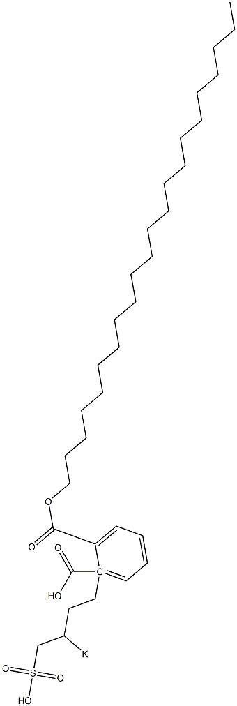 Phthalic acid 1-docosyl 2-(3-potassiosulfobutyl) ester|