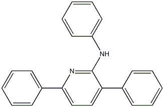 N,3,6-Triphenylpyridin-2-amine Structure