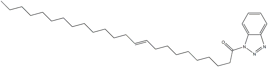 1-(1-オキソ-10-テトラコセニル)-1H-ベンゾトリアゾール 化学構造式