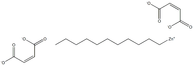 Bis(maleic acid 1-undecyl)zinc salt,,结构式