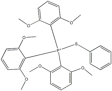 Tris(2,6-dimethoxyphenyl)(phenylthio)phosphonium|