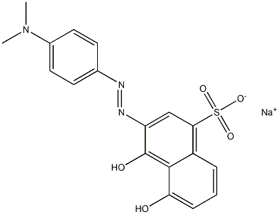 4,5-Dihydroxy-3-[[4-(dimethylamino)phenyl]azo]naphthalene-1-sulfonic acid sodium salt|