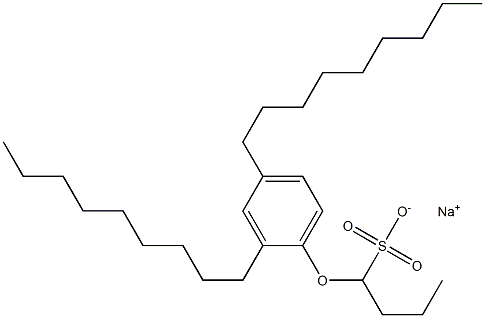 1-(2,4-Dinonylphenoxy)butane-1-sulfonic acid sodium salt