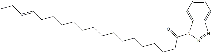 1-(16-Nonadecenoyl)-1H-benzotriazole Structure