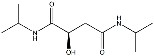 [R,(+)]-2-Hydroxy-N,N'-diisopropylsuccinamide Struktur