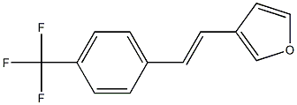  3-(4-(Trifluoromethyl)styryl)furan