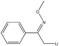 1-Lithio-2-methoxyimino-2-phenylethane 结构式