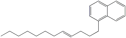 1-(4-Dodecenyl)naphthalene Structure