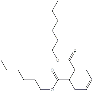 4-Cyclohexene-1,2-dicarboxylic acid dihexyl ester,,结构式