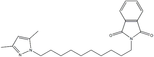 2-[10-(3,5-Dimethyl-1H-pyrazol-1-yl)decyl]-2H-isoindole-1,3-dione