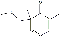 2,6-Dimethyl-6-[methoxymethyl]-2,4-cyclohexadien-1-one|