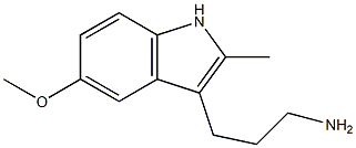 3-(3-Aminopropyl)-5-methoxy-2-methyl-1H-indole|