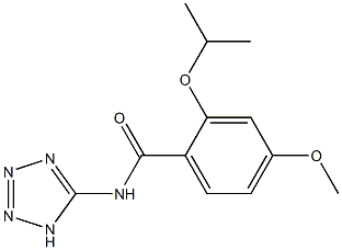 2-Isopropyloxy-4-methoxy-N-(1H-tetrazol-5-yl)benzamide