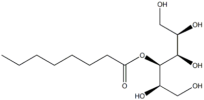 D-Mannitol 4-octanoate Structure