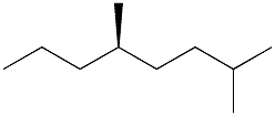 [R,(-)]-2,5-Dimethyloctane,,结构式