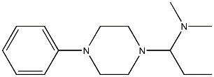 1-[1-(Dimethylamino)propyl]-4-phenylpiperazine,,结构式