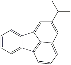5-イソプロピルフルオランテン 化学構造式