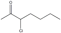 3-Chloro-2-heptanone Structure