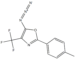 4-(Trifluoromethyl)-2-(4-methylphenyl)-5-azidooxazole 结构式