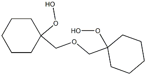 1-Hydroperoxycyclohexyl(methyl) ether,,结构式