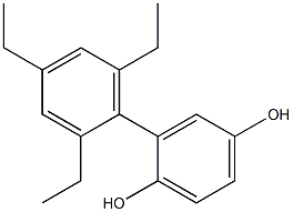  2-(2,4,6-Triethylphenyl)benzene-1,4-diol