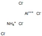 Aluminum ammonium tetrachloride Structure