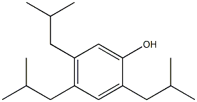 2,4,5-Triisobutylphenol Structure