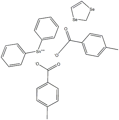 Diphenylstannanediselenolebis(4-methylbenzoate)
