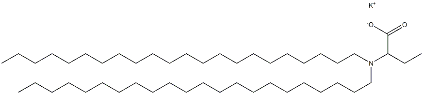 2-(Didocosylamino)butyric acid potassium salt Structure