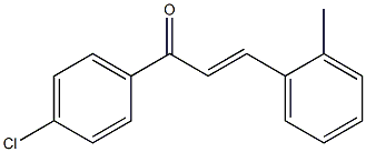 4'-クロロ-2-メチルカルコン 化学構造式