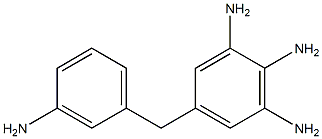 5-[(3-Aminophenyl)methyl]-1,2,3-benzenetriamine Structure