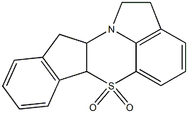 1,2,11,11a-Tetrahydro-11b-aza-6-thia-6aH-indeno[1,7-ab]fluorene 6,6-dioxide Structure