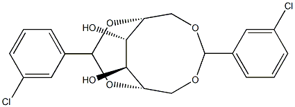 1-O,6-O:2-O,5-O-Bis(3-chlorobenzylidene)-D-glucitol