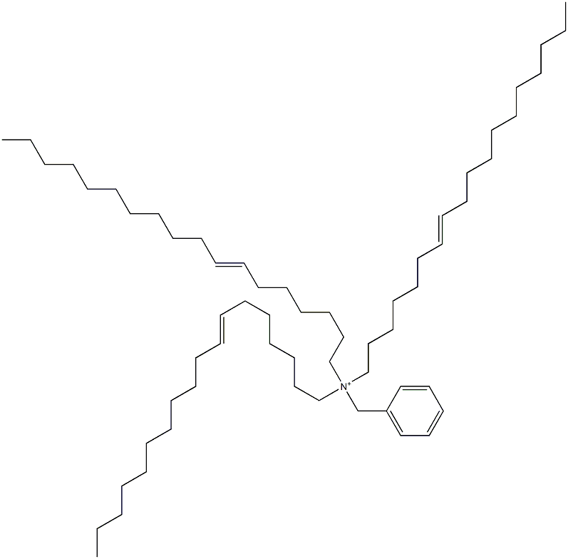 Tri(7-octadecenyl)benzylaminium