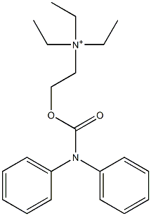 2-[[(Diphenylamino)carbonyl]oxy]-N,N,N-triethylethanaminium