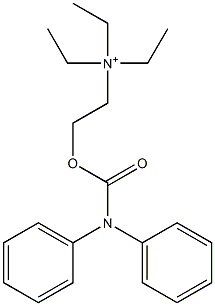  2-[[(Diphenylamino)carbonyl]oxy]-N,N,N-triethylethanaminium