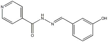 N'-(m-Hydroxybenzylidene)isonicotinic hydrazide|N'-(m-Hydroxybenzylidene)isonicotinic hydrazide