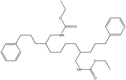 2,7-Di(3-phenylpropyl)-1,8-octanediylbis(carbamic acid)diethyl ester