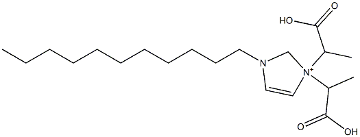 3,3-Bis(1-carboxyethyl)-1-undecyl-4-imidazoline-3-ium