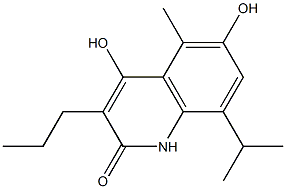 4,6-Dihydroxy-8-isopropyl-5-methyl-3-propylquinolin-2(1H)-one