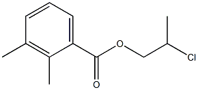 2,3-Dimethylbenzenecarboxylic acid 2-chloropropyl ester,,结构式