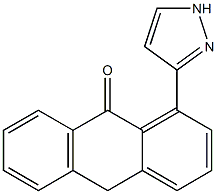 1-(1H-Pyrazol-3-yl)anthrone