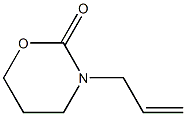 3-Allyltetrahydro-2H-1,3-oxazin-2-one,,结构式