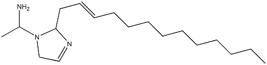 1-(1-Aminoethyl)-2-(2-tridecenyl)-3-imidazoline,,结构式