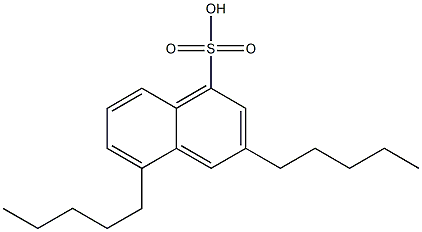 3,5-Dipentyl-1-naphthalenesulfonic acid