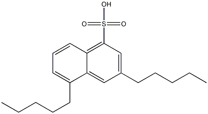  3,5-Dipentyl-1-naphthalenesulfonic acid